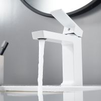 Товар: Смеситель для раковины Rose R18C R1801C-1 Белый матовый - фото 5 Смеситель для раковины Rose R18C R1801C-1 Белый матовый — фото 5, Смесители для раковины