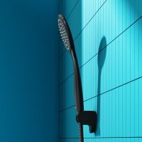 Ручной душ Dorff Comfort D0208000BL Черный — фото 3, Лейки для душа