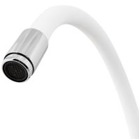 Смеситель для кухни ESKO Coral CL 519 W Хром Белый — фото 5, Смесители для кухни