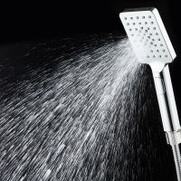 Товар: Душевая система Bond Cube B03-9400 с термостатом Хром - фото 3 Душевая система Bond Cube B03-9400 с термостатом Хром — фото 3, Душевые системы