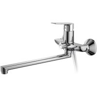 Смеситель для ванны Haiba HB22506 универсальный Хром — фото 1, Смеситель для ванны