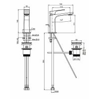 Товар: Смеситель для раковины Fima Carlo Frattini Fit F3381CR Хром - фото 2 Смеситель для раковины Fima Carlo Frattini Fit F3381CR Хром — фото 2, Смесители для раковины