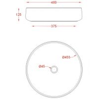 Товар: Раковина-чаша Artceram Cognac 48 COL002 17 00 Nero matt - фото 4 Раковина-чаша Artceram Cognac 48 COL002 17 00 Nero matt — фото 4, Раковины накладные