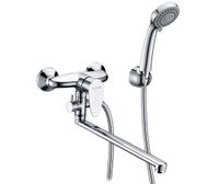 Leine 3502L Смеситель для ванны с длинным изливом — фото 1, Смеситель для ванны