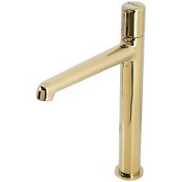 Смеситель для раковины BelBagno Uno UNO-LMC-ORO-W0 Золото — фото 1, Смесители для раковины