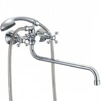 Смеситель для ванны Milardo Duplex DUPSB02M10 универсальный Хром — фото 1, Смеситель для ванны