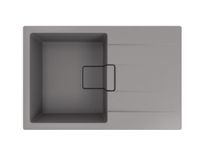 Florentina Мойка "Ривьера" 780, серый шелк FS — фото 1, Кухонные мойки