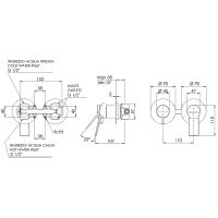 Товар: Смеситель для душа Remer Slash SL92ZP Хром - фото 2 Смеситель для душа Remer Slash SL92ZP Хром — фото 2, Смеситель для душа