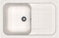 Dr.Gans Мойка "Адель" 780, белый СМс — фото 1, Кухонные мойки