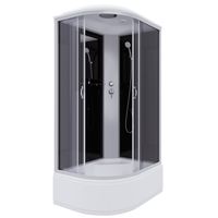 Душевая кабина Niagara Classic NG-2510-14R (120х80х215) высокий поддон(40см),стекло тонированное,4 м — фото 1, Душевые кабины