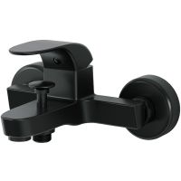 Смеситель для ванны Laparet Lisera Pro N2038529LPT Черный — фото 1, Для душа и ванны