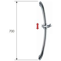 Душевая штанга Remer 310M Хром — фото 2, Штанги для душа