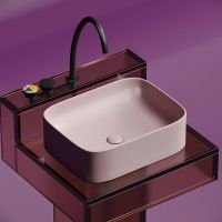 Раковина-чаша Ceramicanova Element 51 CN6052MP Розовая матовая — фото 18, Раковины накладные