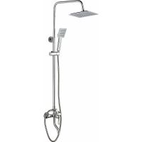 Душевая система Boch Mann ECO Quadro BM7226 / хром / латунь / со смесителем / настенный монтаж — фото 7, Душевые стойки