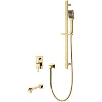 Смеситель для ванны Caprigo Diamante 50-210-oro Золото — фото 1, Смеситель для ванны