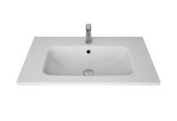 ЭЙФОРИЯ, 80 см, мебельный умывальник, керамический — фото 2, Мини-раковины