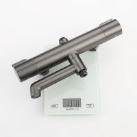 Душевая система Raglo R20.26.09 с термостатом Графит матовый — фото 12, Душевые стойки