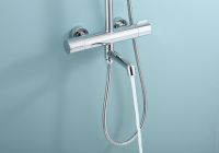 Душевая система Raglo R20.26 с термостатом Хром — фото 13, Душевые стойки