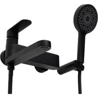 Товар: Смеситель для ванны Haiba HB61590-7 Черный матовый - фото 3 Смеситель для ванны Haiba HB61590-7 Черный матовый — фото 3, Смеситель для ванны