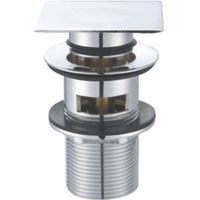 Донный клапан BelBagno BB-PCU-07-CRM Хром — фото 1, Донные клапаны