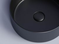 Раковина-чаша Ceramicanova Element 36 CN6032MB Черная матовая — фото 18, Раковины накладные