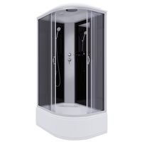 Душевая кабина Niagara Classic NG-2510-14L (120х80х215) высокий поддон(40см),стекло тонированное,4 м — фото 1, Душевые кабины