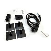 Электрический полотенцесушитель Comfysan Roma-K EC-6 60x50 016548 Черный матовый — фото 2, Электрические полотенцесушители