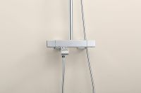 Душевая система Raglo R22.26 с термостатом Хром — фото 16, Душевые стойки