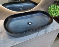 Раковина-чаша CeramaLux 80 78327MB Черная матовая — фото 4, Раковины