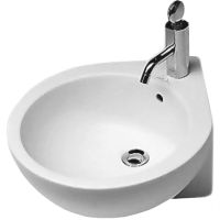 Товар: Раковина Hatria You and Me 46 L Y0H601 угловая Белая - фото 6 Раковина Hatria You and Me 46 L Y0H601 угловая Белая — фото 6, Раковины