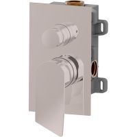 Смеситель для душа Gattoni Soffio 8133/ESDS Темный никель шлифованный — фото 4, Смеситель для душа