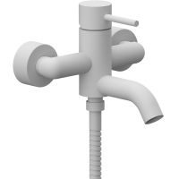 Смеситель для ванны Remer X-Style X05BO Белый матовый — фото 1, Смеситель для ванны