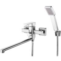 Смеситель для ванны G-Lauf NEB7-A123 универсальный Хром — фото 1, Смеситель для ванны