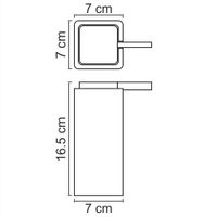 Oder K-9699 Дозатор для жидкого мыла — фото 5, Дозаторы