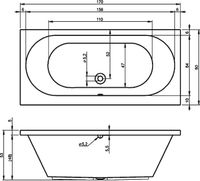 Товар: Акриловая ванна Riho Carolina 170x80 B055001005 (BB5300500000000) без гидромассажа - фото 4 Акриловая ванна Riho Carolina 170x80 B055001005 (BB5300500000000) без гидромассажа — фото 4, Ванны