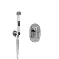 A111856 Встраиваемый комплект для биде со шлангом 100 см — фото 2, Гигиенические души