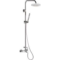 Душевая система Remer Winner W37X7MDEC20 Хром — фото 1, Душевые стойки