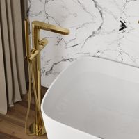 Ems Смеситель напольный для ванны арт-7621 — фото 2, Смесители напольные