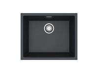 Мойка для кухни ALVEUS OMNI 30 GRANITAL CARBON-G91 550x450x198 с сифоном 1145083 — фото 1, Кухонные мойки