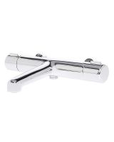 Смеситель для ванны Agger Thermo A2460000 Хром глянцевый — фото 6, Для душа и ванны