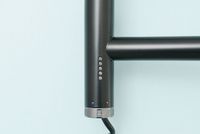 Электрический полотенцесушитель Сунержа Галант 4.0 1200x500 L 31-0830-1250 Черный матовый — фото 9, Электрические полотенцесушители