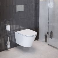 Унитаз Ambassador Ritz 233K19003RS подвесной с сиденьем Микролифт — фото 6, Унитазы