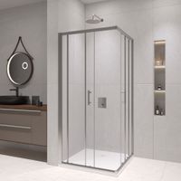 Товар: Душевой уголок 80*80*190 RGW PA-31 Квадрат/Хром/Прозрачное/6 мм (Easy) - фото 3 Душевой уголок 80*80*190 RGW PA-31 Квадрат/Хром/Прозрачное/6 мм (Easy) — фото 3, Квадратные душевые уголки