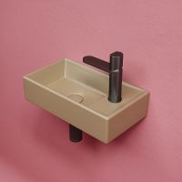 Раковина Ceramicanova Element 41 L CN6051LMC Капучино матовая — фото 6, Мини-раковины