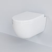 Унитаз Ambassador Abner 103T20001R подвесной Белый глянцевый без сиденья — фото 12, Подвесные унитазы