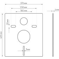 Комплект унитаза Ceramicanova Uno Rimless CN11001 с инсталляцией Berges Atom 410 040340 с сиденьем М — фото 23, Комплекты унитаз + инсталляция