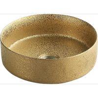 Раковина-чаша Point Виктория 37 PN43064GB Золото брашированное — фото 1, Раковины