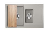 Товар: Granula-ES-7808, БАЗАЛЬТ, кухонная мойка, кварц, ESTETICA - фото 3 Granula-ES-7808, БАЗАЛЬТ, кухонная мойка, кварц, ESTETICA — фото 3, Кухонные мойки