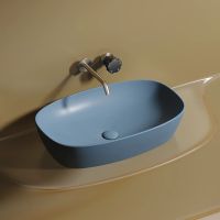 Раковина-чаша Ceramicanova Element 60 CN6049ML Голубая матовая — фото 12, Раковины накладные