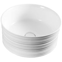 Раковина-чаша BelBagno 41 BB1406 Белая — фото 1, Раковины накладные